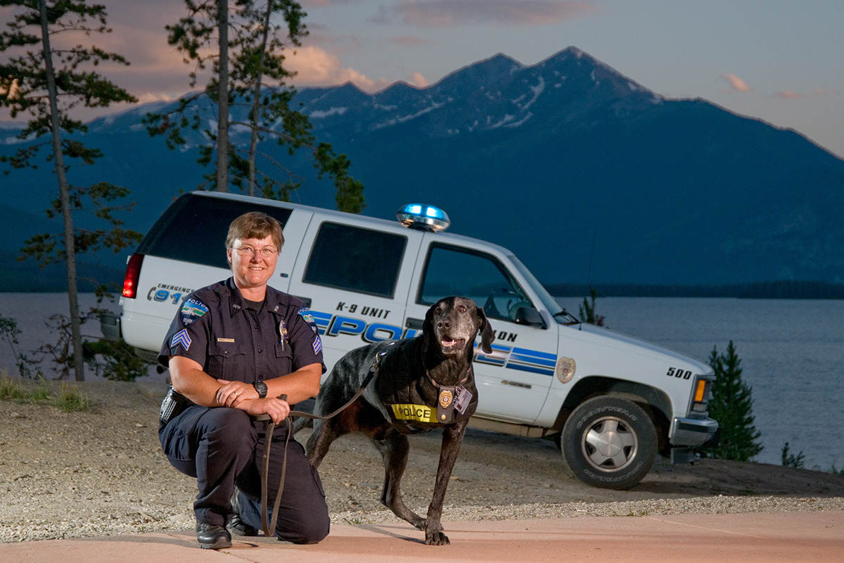 colorado dog photographer photographs law enforcement k9 dog cop